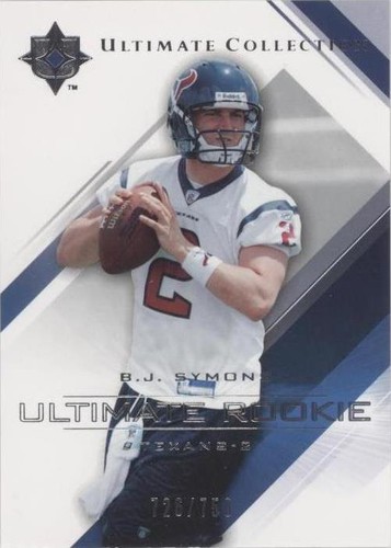2004 Upper Deck Ultimate Collection B.J. Symons #88