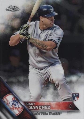 2016 Topps Chrome - Gary Sanchez #143
