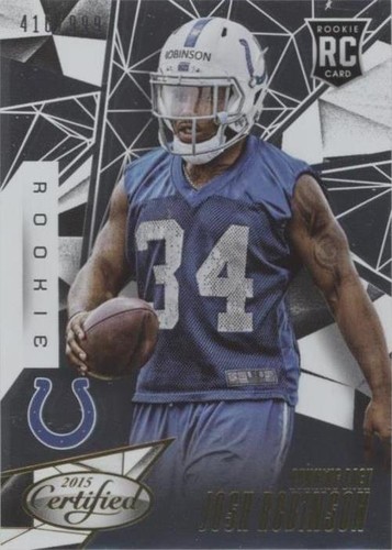 2015 Panini Certified Josh Robinson #154
