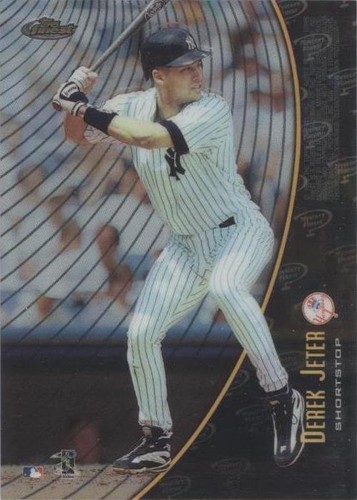 1998 Topps Finest - Derek Jeter Mike Piazza #M14