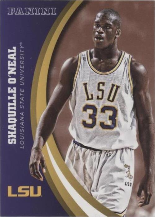 2015 Panini LSU Tigers — Шакил О’Нил No33