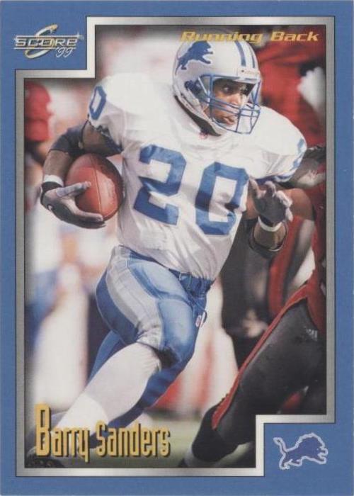 1999 Score Barry Sanders #29