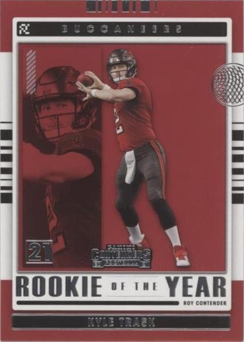 2021 Panini Contenders Kyle Trask #ROY-KTR