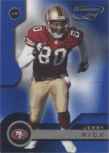2001 Quantum Leaf Jerry Rice #158