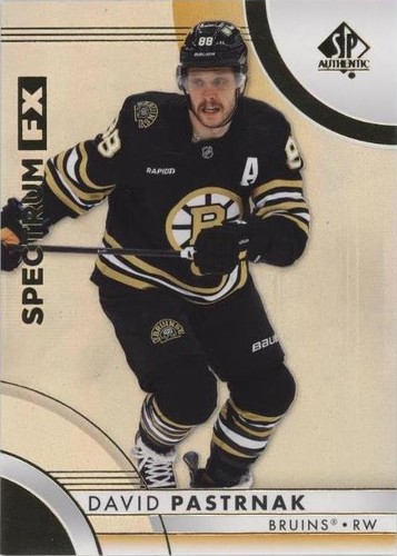 2023-24 Sp Authentic - David Pastrnak #S-28