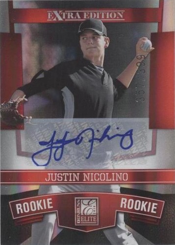2010 Donruss Elite Extra Edition - Justin Nicolino #169