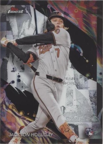 2024 Topps Finest Jackson Holliday RC Baltimore Orioles #6 | eBay