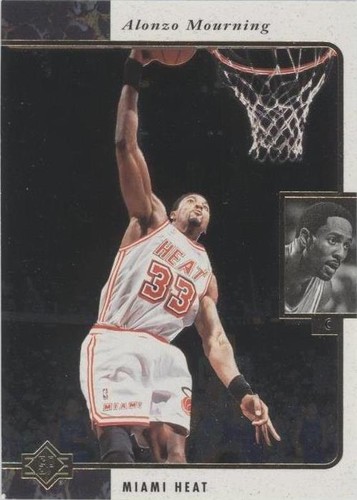 1995-96 SP - Alonzo Mourning #70