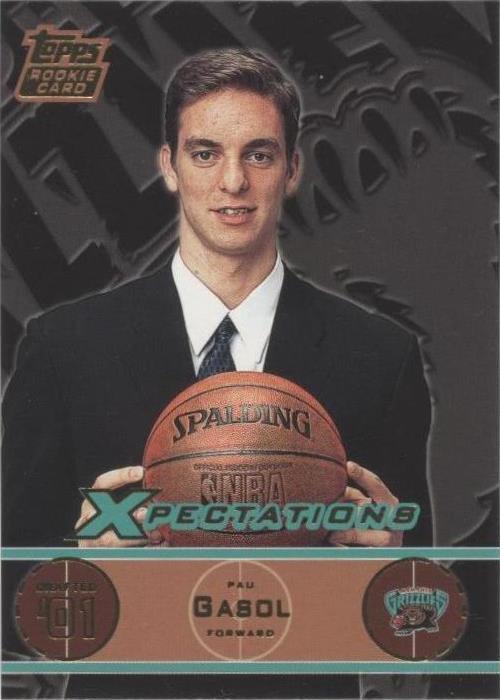 2001-02 Topps Xpectations - Pau Gasol #103
