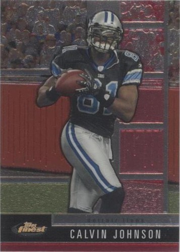 2008 Topps Finest Calvin Johnson #78