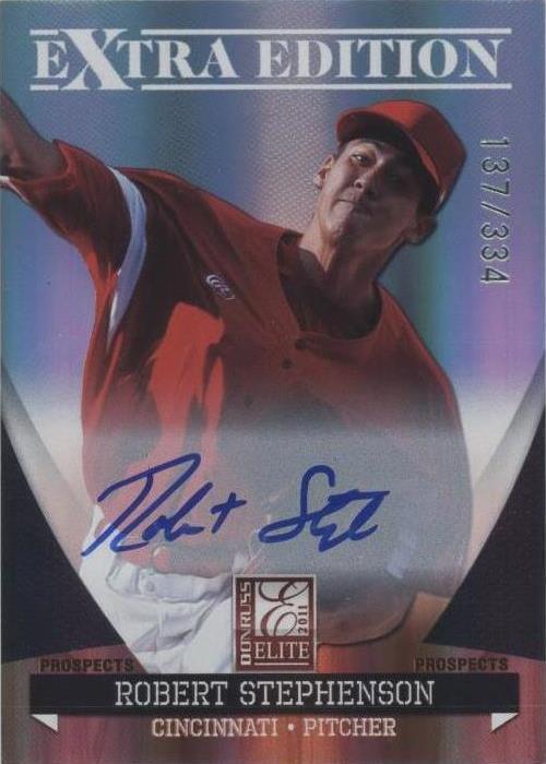 2011 Donruss Elite дополнительное издание - Роберт Стивенсон #P-41