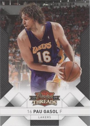 2009-10 Panini Threads - Pau Gasol #18