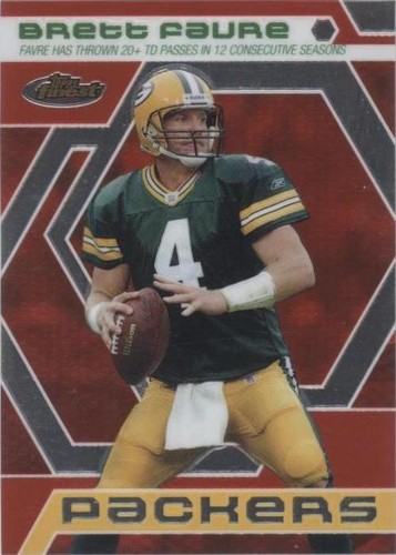 2006 Topps Finest Brett Favre #BF7