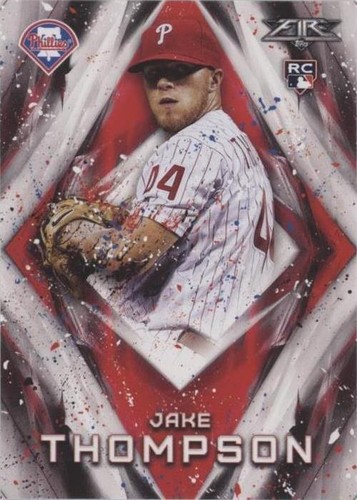 2017 Topps Fire - Jake Thompson #195