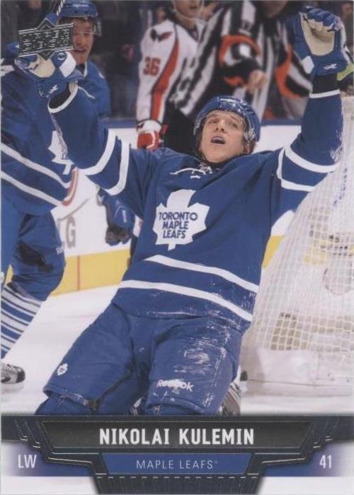 2013-14 Upper Deck - Nikolai Kulemin #73
