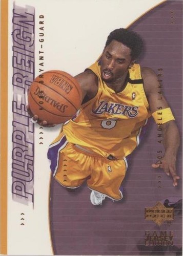 美品！Kobe Bryant K.O.B.E. レコード 2000-01 Upper Deck #441 Kobe Bryant Purple Reign lakers
