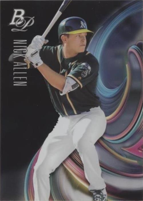 2018 Bowman Platinum - Nick Allen #TOP-82