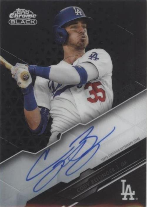 2020 Topps Chrome Black - Cody Bellinger #CBA-CDY