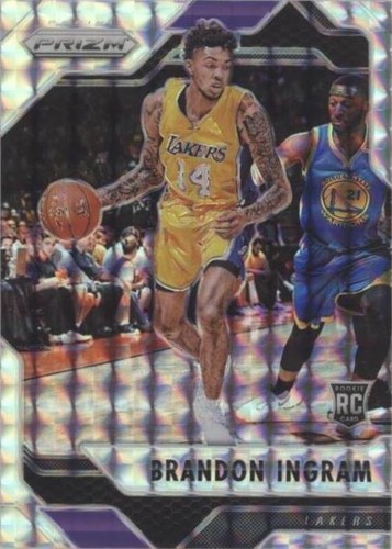 PSA10 Brandon Ingram Prizm RC ルーキー NBA 2016-17 Prizm Brandon Ingram Rookie Mosaic Prizm PSA 10 Gem