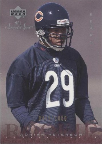 2002 Upper Deck Sweet Spot Adrian Peterson #122