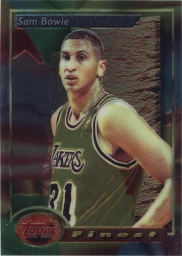 1993-94 Topps Finest - Sam Bowie #214