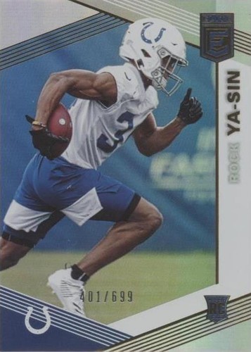 2019 Panini Donruss Elite Rock Ya-Sin #192