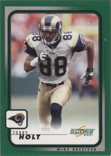2001 Score Torry Holt #191