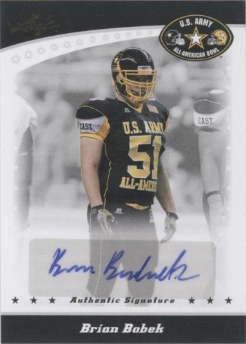 2011 Leaf U.S. Army All-American Bowl Brian Bobek #BA-BB1