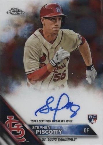 2016 Topps Chrome - Stephen Piscotty #RA-SP