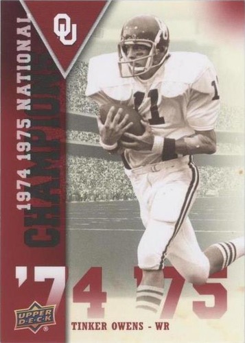 2011 Upper Deck University of Oklahoma Tinker Owens #NC-TO