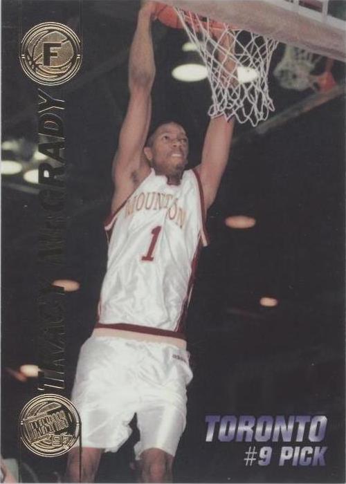 1997 Press Pass Double Threat - Tracy McGrady #9