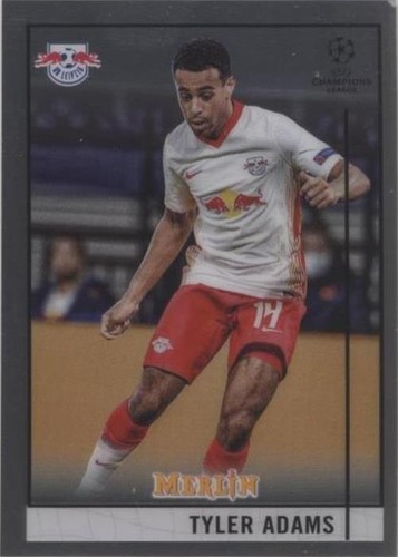 2020-21 Topps Merlin Collection Chrome UCL Tyler Adams #27