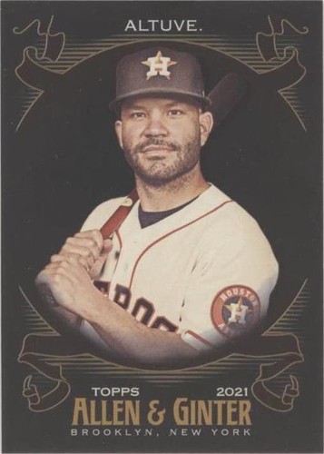 2021 Topps Allen & Ginter's X - Jose Altuve #16