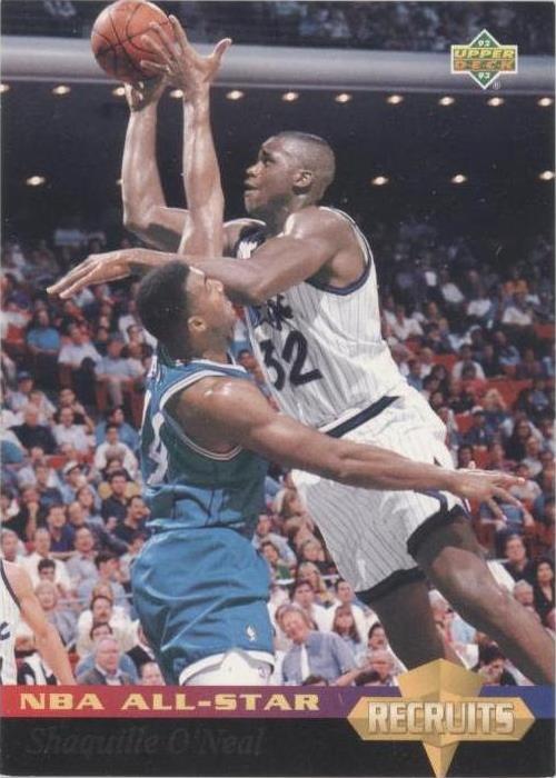 Cubierta superior 1992-93 - Shaquille O'Neal #34
