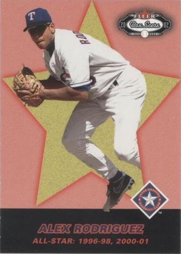 2002 Fleer Box Score - Alex Rodriguez #247