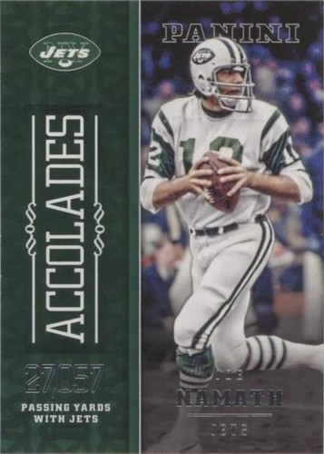 2016 Panini Joe Namath #19