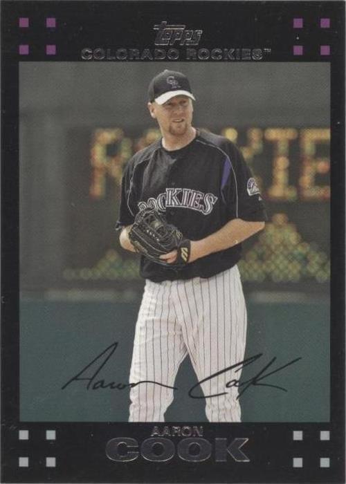2007 Topps - Аарон Кук #415