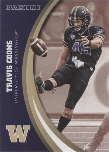 2016 Panini University of Washington Huskies Travis Coons #41