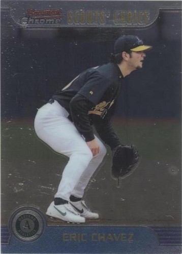 1999 Bowman Chrome - Eric Chavez #SC5