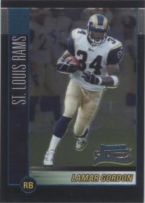 2002 Bowman Chrome Lamar Gordon #153