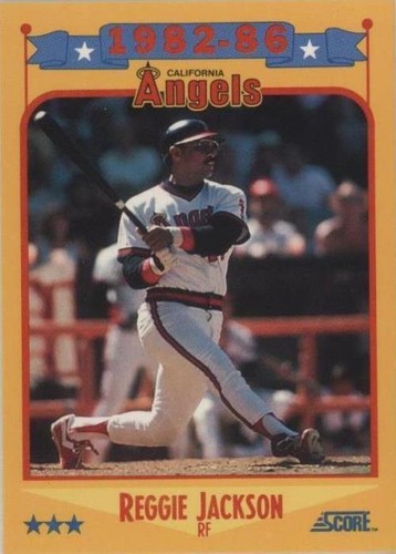 1988 Score - Reggie Jackson #503