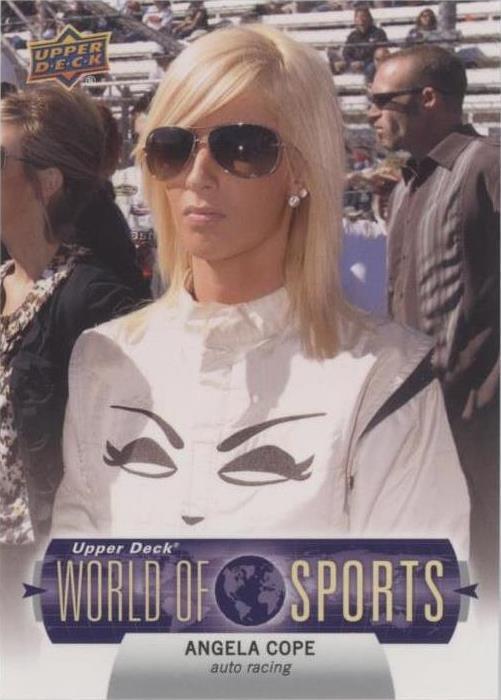 2011 Upper Deck World of Sports - Angela Cope #298
