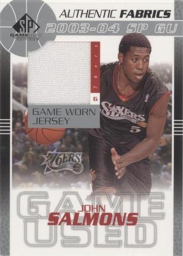 2003-04 SP Game Used - John Salmons #JS-J