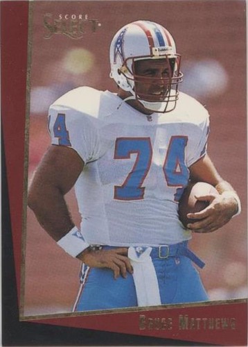 1993 Score Select Bruce Matthews #10