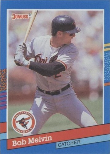 1991 Donruss - Bob Melvin #335