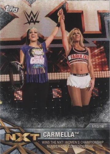 2017 Topps WWE Women's Division - Carmella #NXT-10