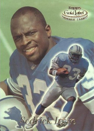 1999 Topps Gold Label Sedrick Irvin #32