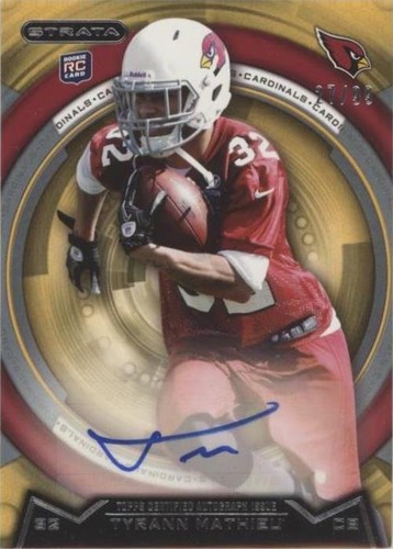 2013 Topps Strata Tyrann Mathieu #155