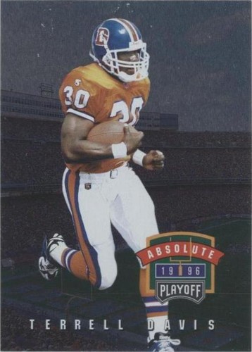 1996 Playoff Absolute Terrell Davis #078