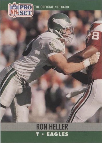 1990 Pro Set Ron Heller #606